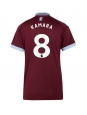 Ženske Nogometnih dresov Aston Villa Boubacar Kamara #8 Domači 2026-27 Kratki rokavi Ženske Nogometnih dresov Aston Villa Boubacar Kamara #8 Domači 2026-27 Kratki rokavi